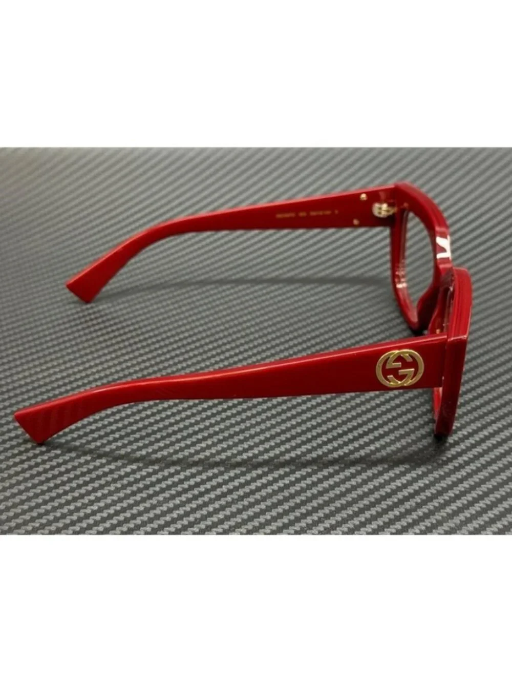 New Gucci Women Burgundy Eyeglasses 53-18-140